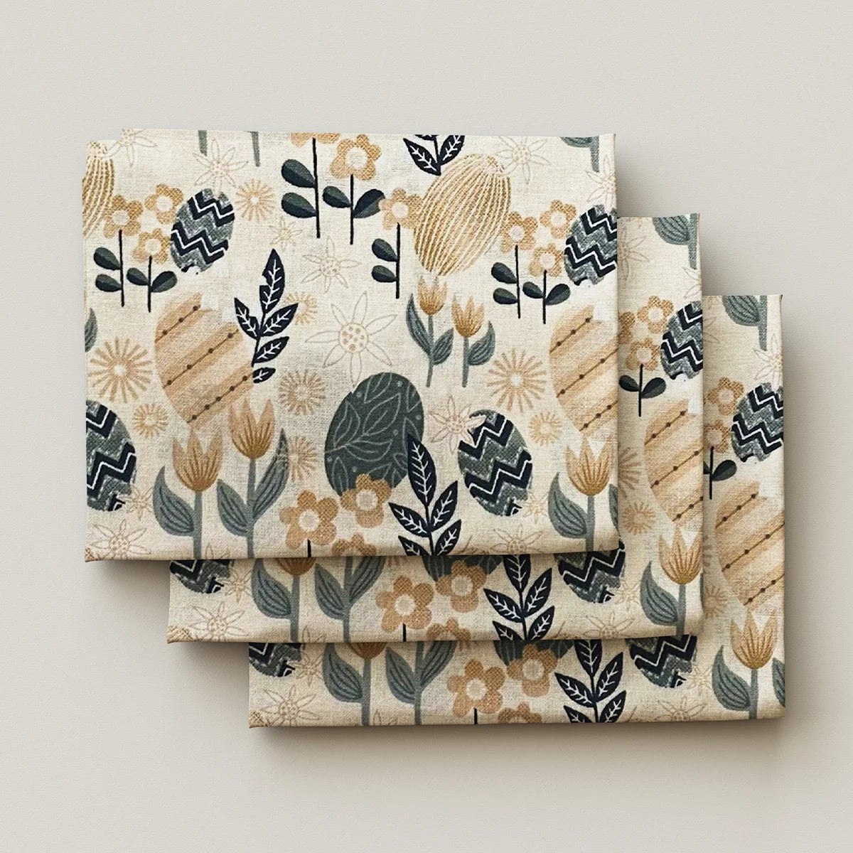 BAANI FABRICS : WILD FOREST FLORALS