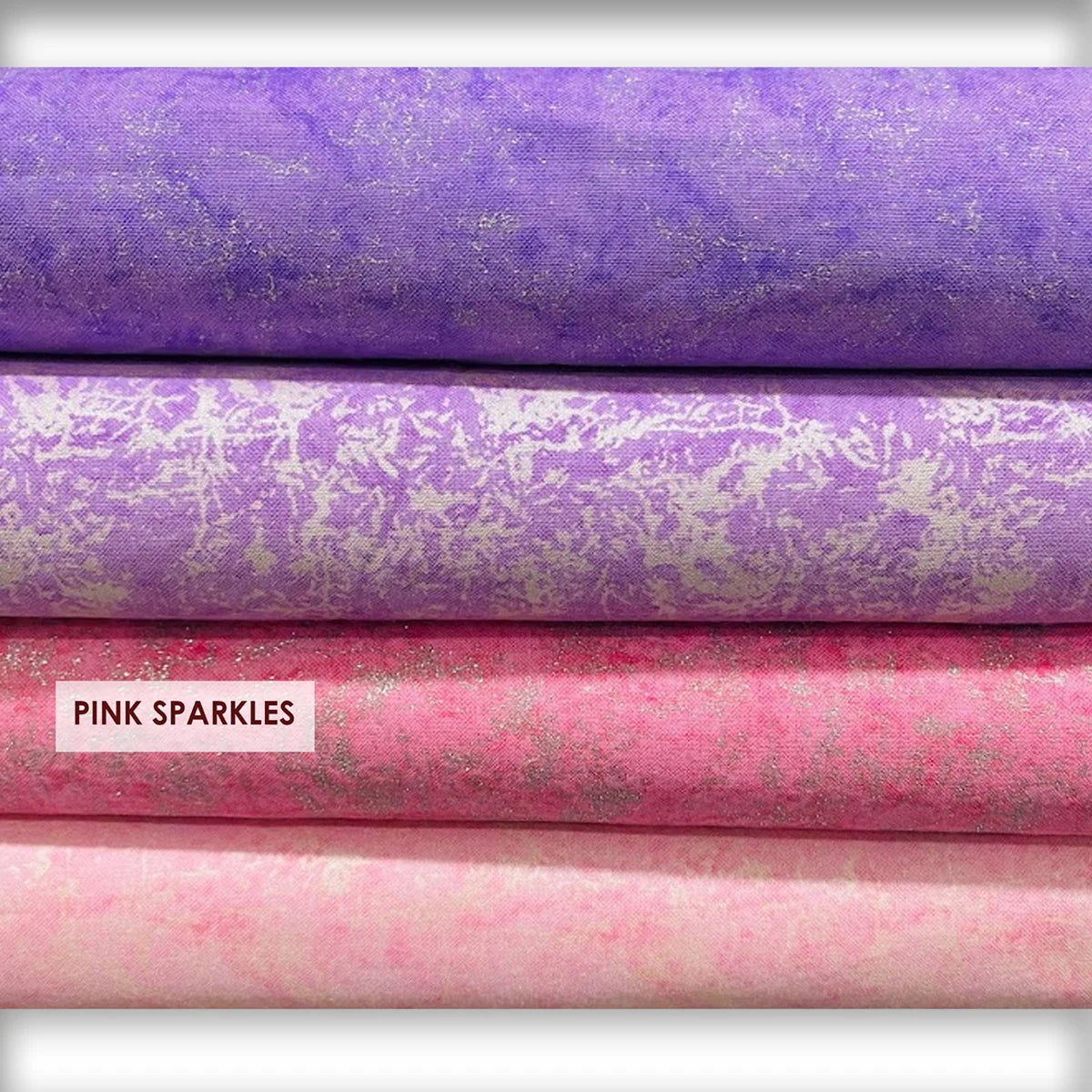 BAANI FABRICS: PINK SPARKLES