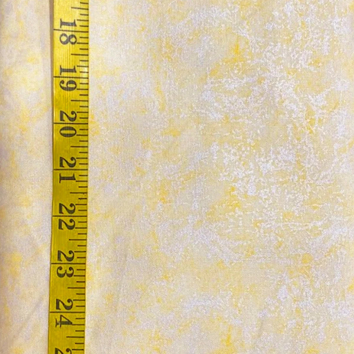 BAANI FABRICS : YELLOW SPARKLES