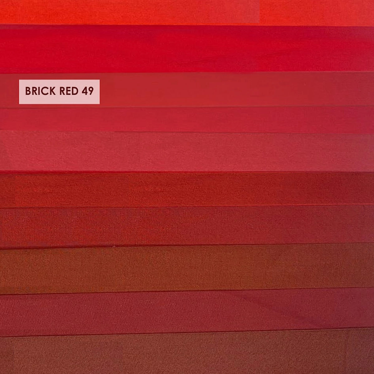 49 Brick Red DULL RED SOLID